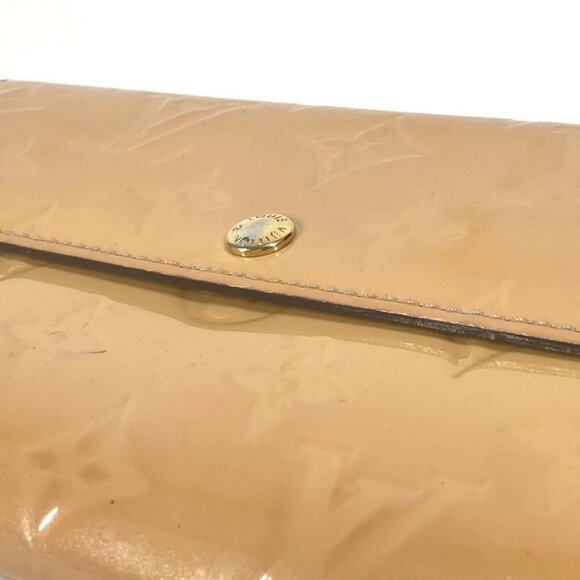 LOUIS VUITTON M90081 MonogramVernis Portefeuille-Sarah Bi-fold Flap Long Wallet - Picture 8 of 16